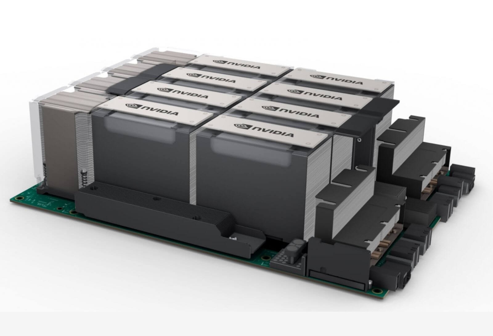 Secure data center facility housing GPU hardware